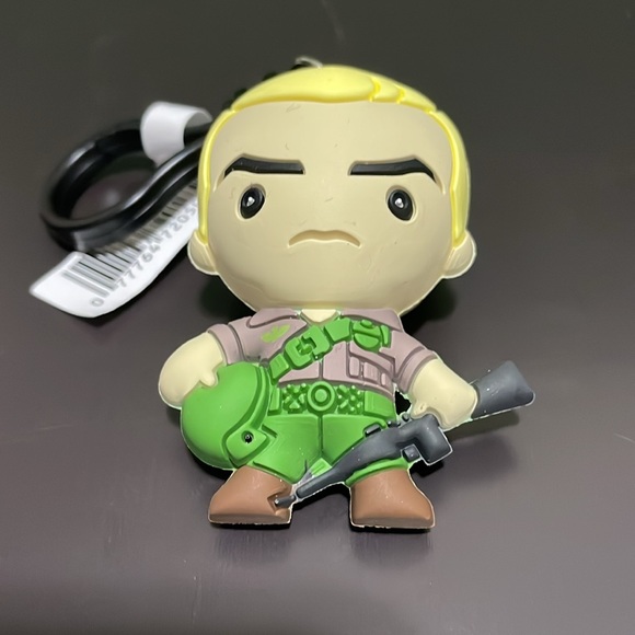 G.I. JOE Monogram 3d Figural SERIES 1 Keyring - Picture 3 of 6